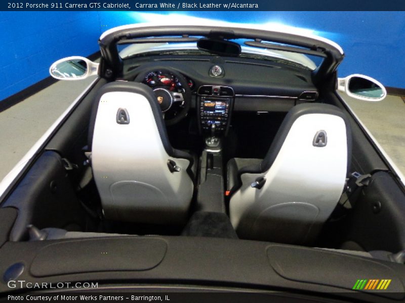 Carrara White / Black Leather w/Alcantara 2012 Porsche 911 Carrera GTS Cabriolet