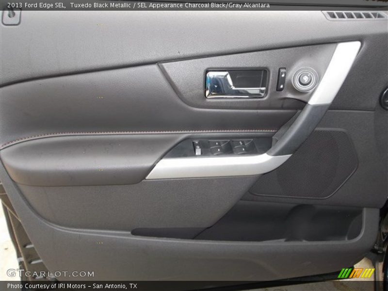 Tuxedo Black Metallic / SEL Appearance Charcoal Black/Gray Alcantara 2013 Ford Edge SEL