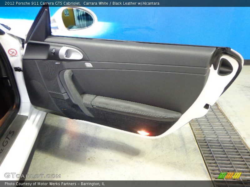 Carrara White / Black Leather w/Alcantara 2012 Porsche 911 Carrera GTS Cabriolet