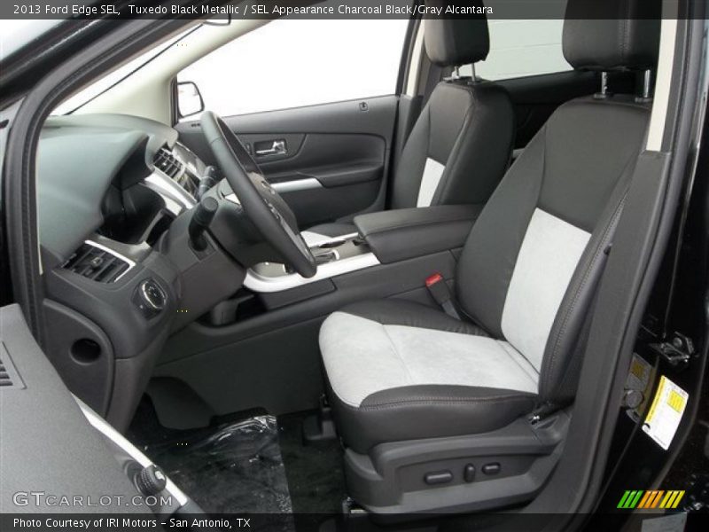 Tuxedo Black Metallic / SEL Appearance Charcoal Black/Gray Alcantara 2013 Ford Edge SEL