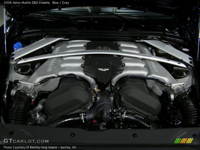 Blue / Grey 2006 Aston Martin DB9 Volante