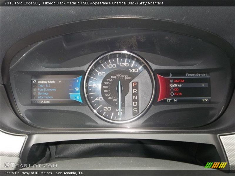 Tuxedo Black Metallic / SEL Appearance Charcoal Black/Gray Alcantara 2013 Ford Edge SEL