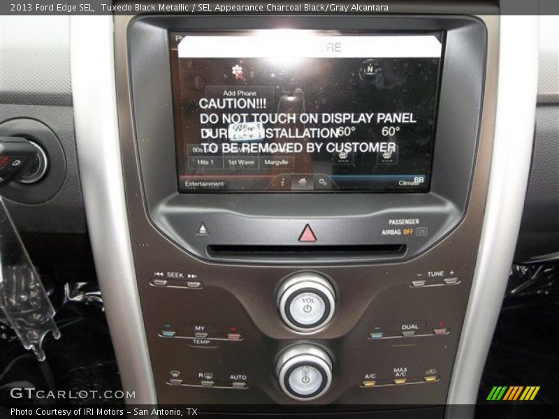 Tuxedo Black Metallic / SEL Appearance Charcoal Black/Gray Alcantara 2013 Ford Edge SEL