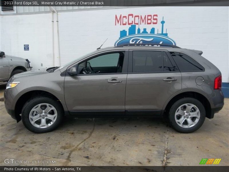 Mineral Gray Metallic / Charcoal Black 2013 Ford Edge SEL