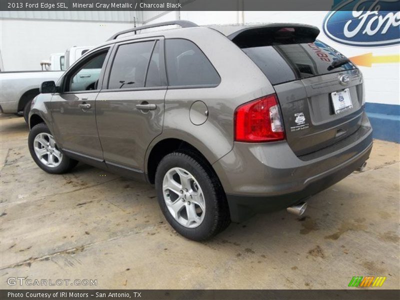 Mineral Gray Metallic / Charcoal Black 2013 Ford Edge SEL