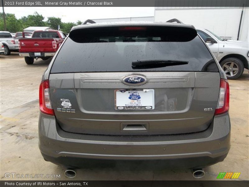 Mineral Gray Metallic / Charcoal Black 2013 Ford Edge SEL