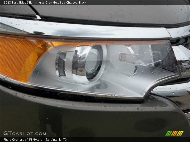 Mineral Gray Metallic / Charcoal Black 2013 Ford Edge SEL
