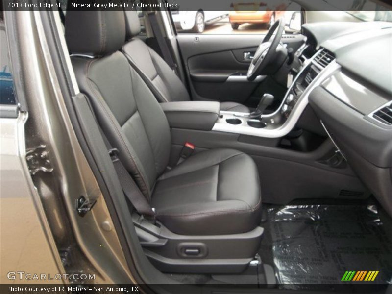 Mineral Gray Metallic / Charcoal Black 2013 Ford Edge SEL