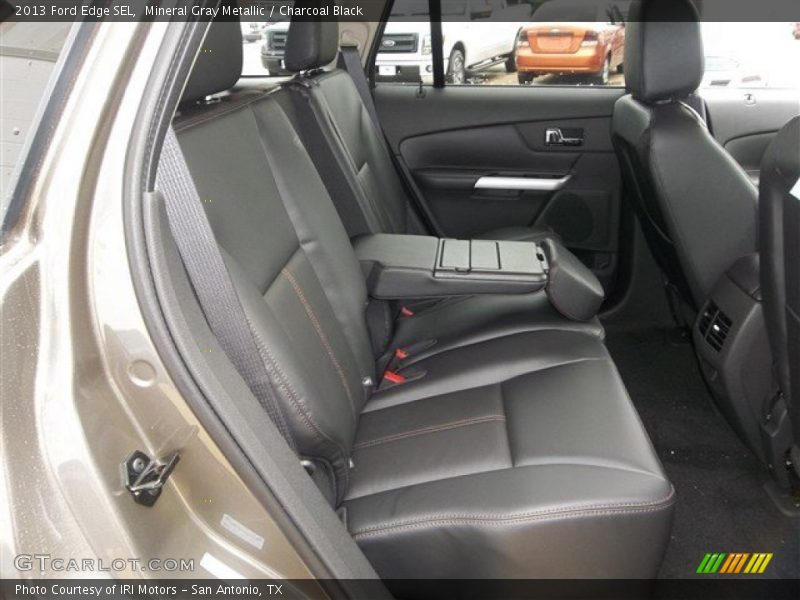 Mineral Gray Metallic / Charcoal Black 2013 Ford Edge SEL