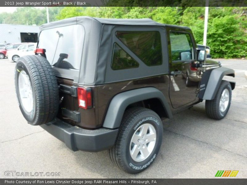 Black / Black 2013 Jeep Wrangler Sport 4x4