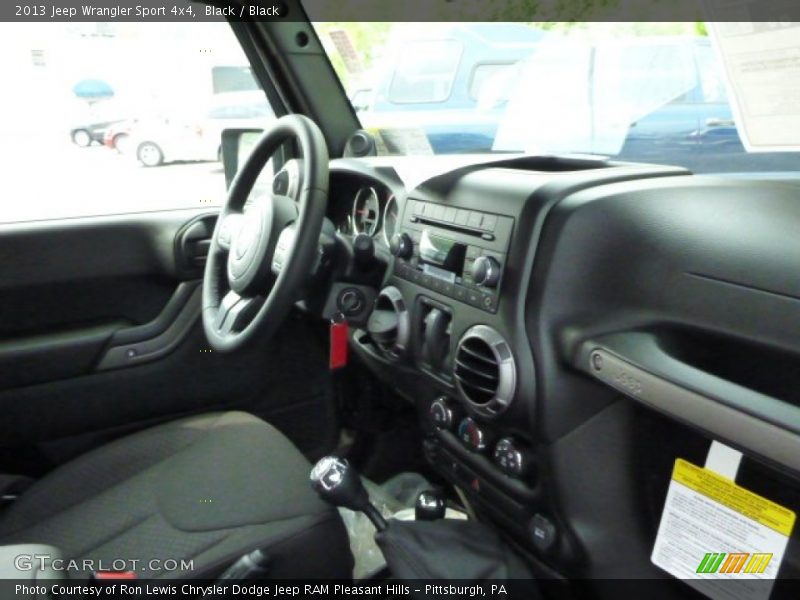 Black / Black 2013 Jeep Wrangler Sport 4x4