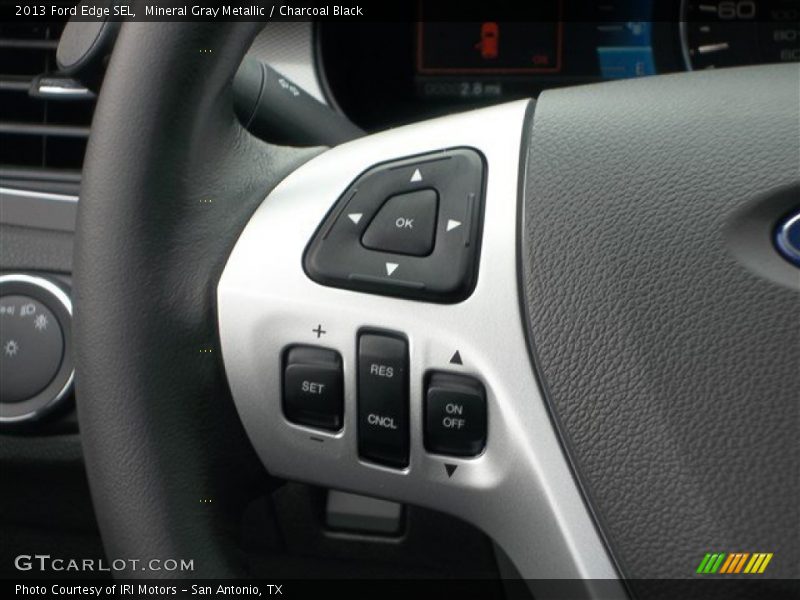 Mineral Gray Metallic / Charcoal Black 2013 Ford Edge SEL