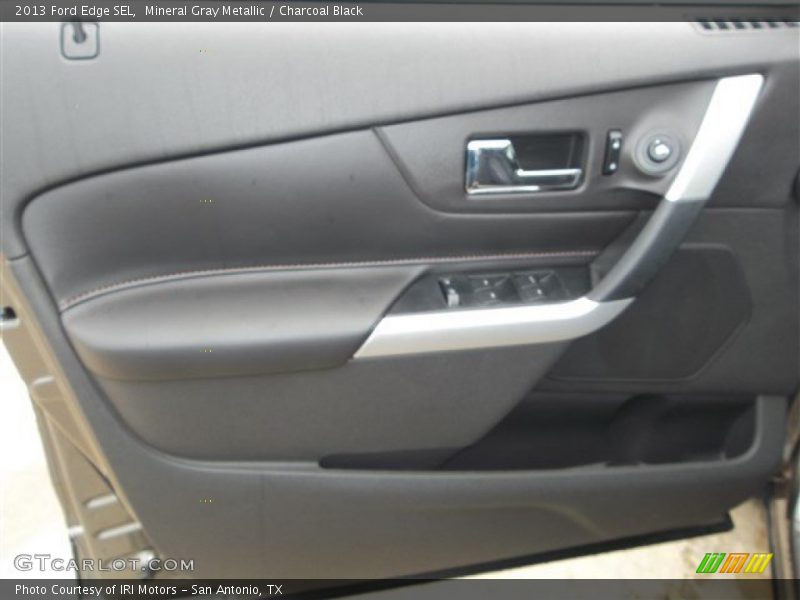 Mineral Gray Metallic / Charcoal Black 2013 Ford Edge SEL