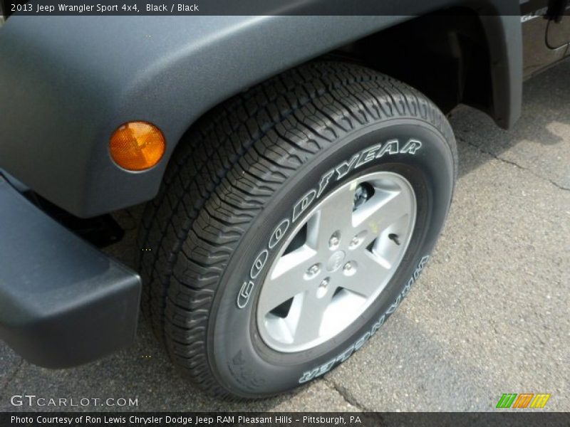 Black / Black 2013 Jeep Wrangler Sport 4x4