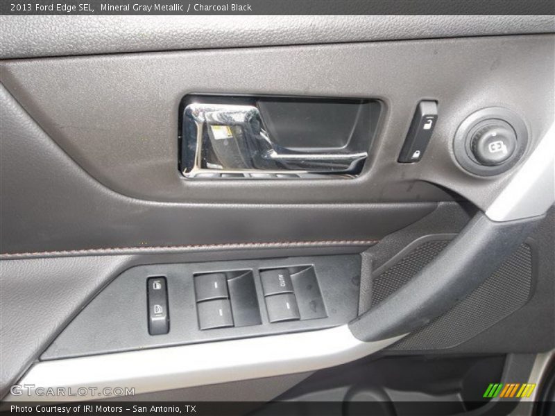 Mineral Gray Metallic / Charcoal Black 2013 Ford Edge SEL