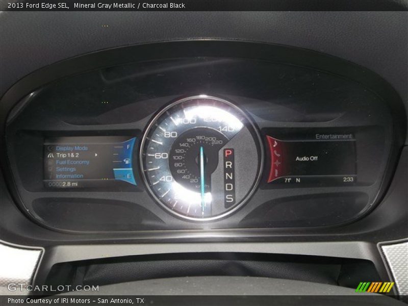 Mineral Gray Metallic / Charcoal Black 2013 Ford Edge SEL