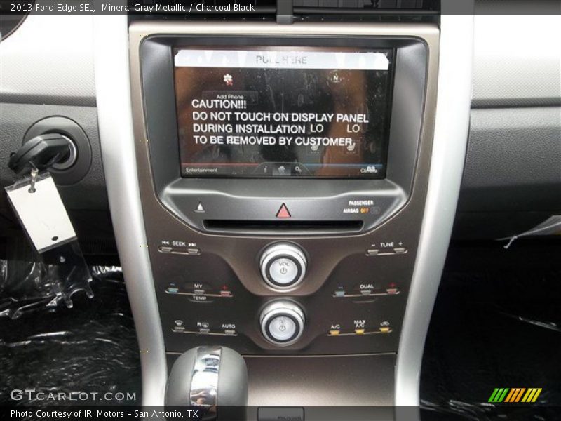 Mineral Gray Metallic / Charcoal Black 2013 Ford Edge SEL