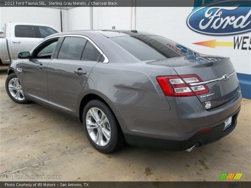 Sterling Gray Metallic / Charcoal Black 2013 Ford Taurus SEL