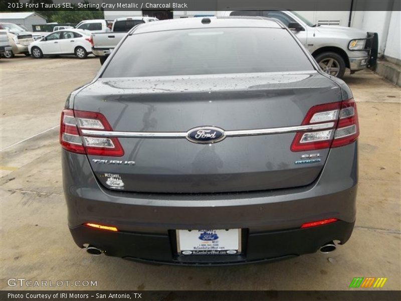 Sterling Gray Metallic / Charcoal Black 2013 Ford Taurus SEL