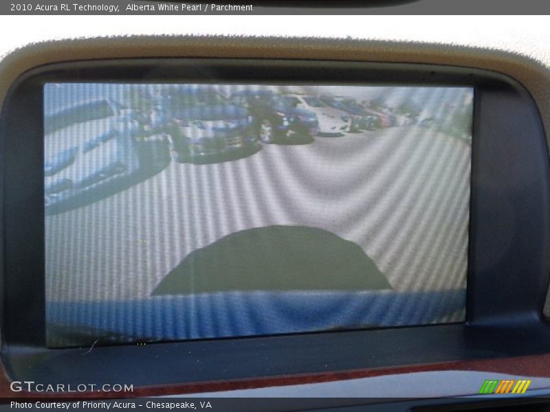 Alberta White Pearl / Parchment 2010 Acura RL Technology