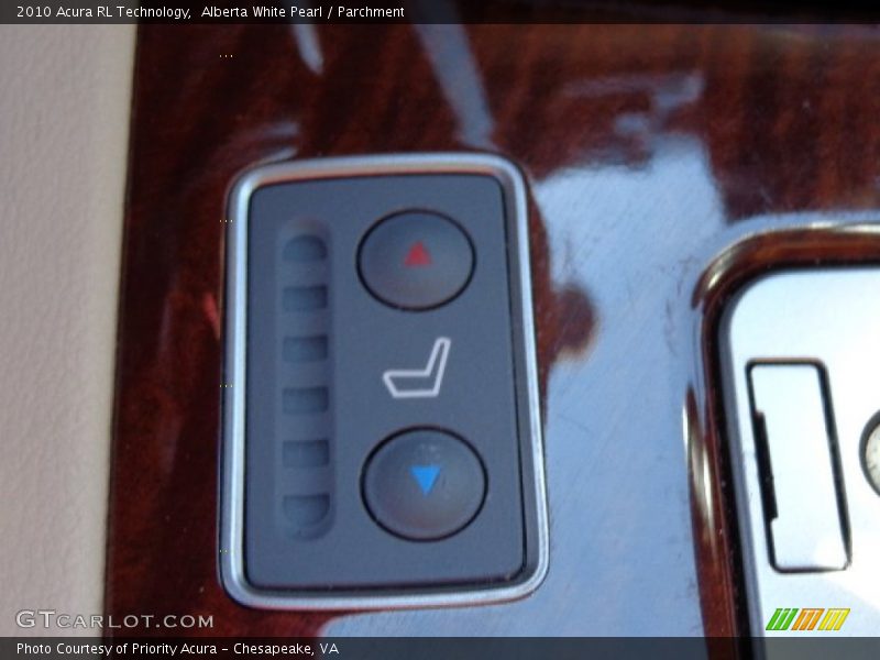 Alberta White Pearl / Parchment 2010 Acura RL Technology