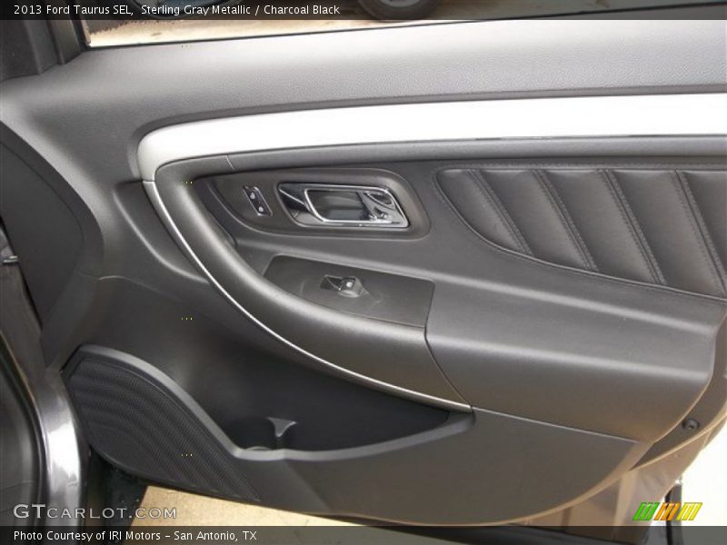 Sterling Gray Metallic / Charcoal Black 2013 Ford Taurus SEL