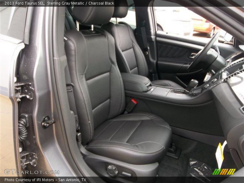 Sterling Gray Metallic / Charcoal Black 2013 Ford Taurus SEL