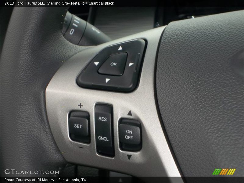 Sterling Gray Metallic / Charcoal Black 2013 Ford Taurus SEL