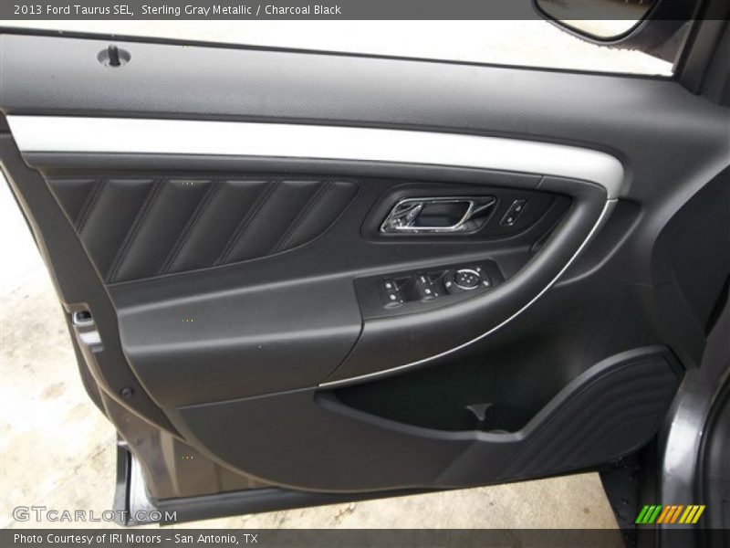 Sterling Gray Metallic / Charcoal Black 2013 Ford Taurus SEL