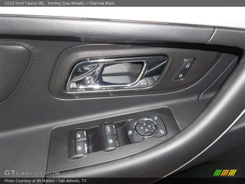 Sterling Gray Metallic / Charcoal Black 2013 Ford Taurus SEL