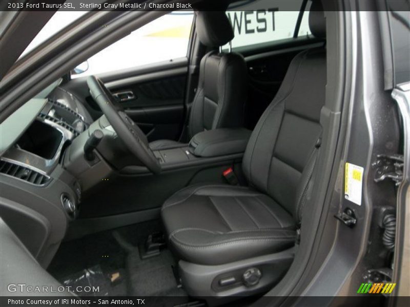 Sterling Gray Metallic / Charcoal Black 2013 Ford Taurus SEL