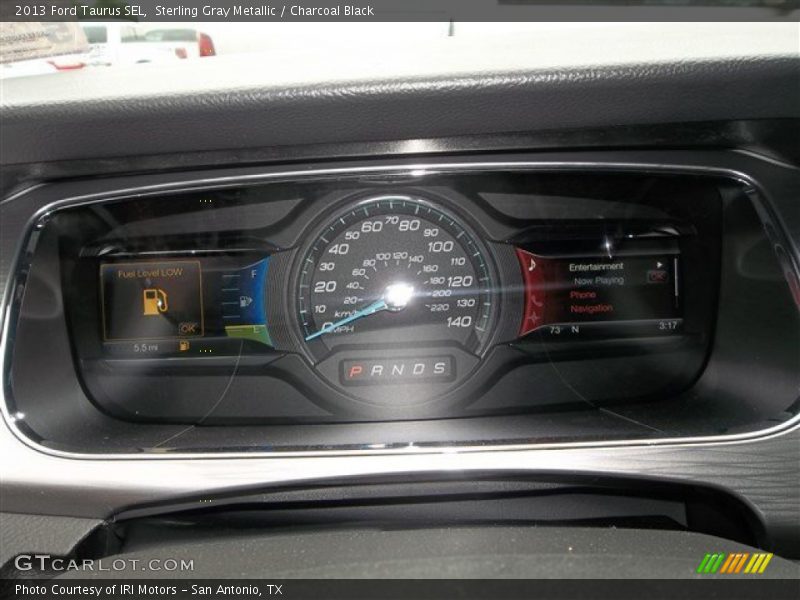 Sterling Gray Metallic / Charcoal Black 2013 Ford Taurus SEL