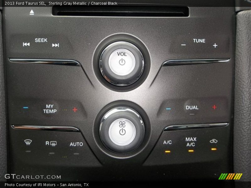 Sterling Gray Metallic / Charcoal Black 2013 Ford Taurus SEL