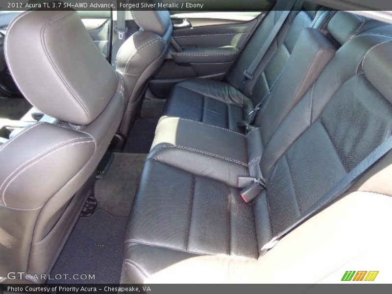 Forged Silver Metallic / Ebony 2012 Acura TL 3.7 SH-AWD Advance