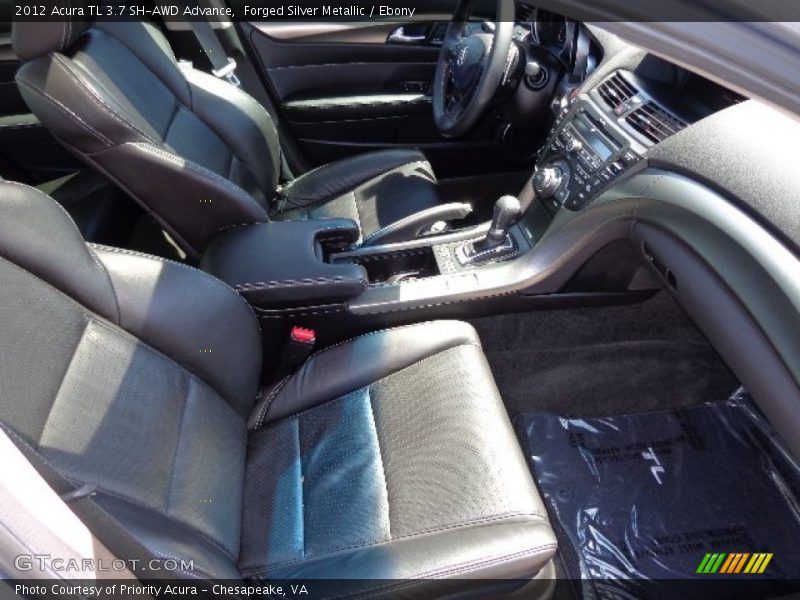 Forged Silver Metallic / Ebony 2012 Acura TL 3.7 SH-AWD Advance