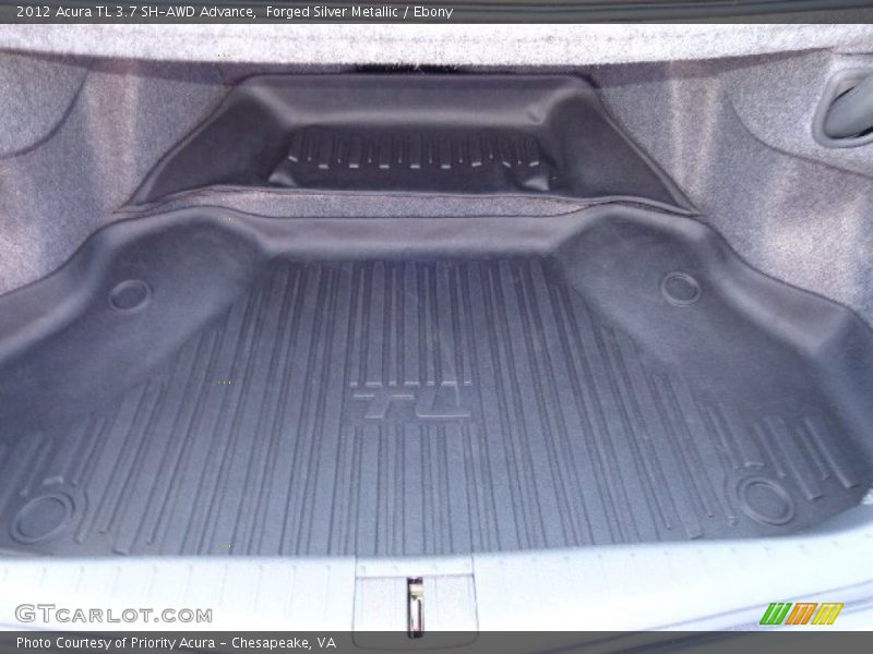 Forged Silver Metallic / Ebony 2012 Acura TL 3.7 SH-AWD Advance