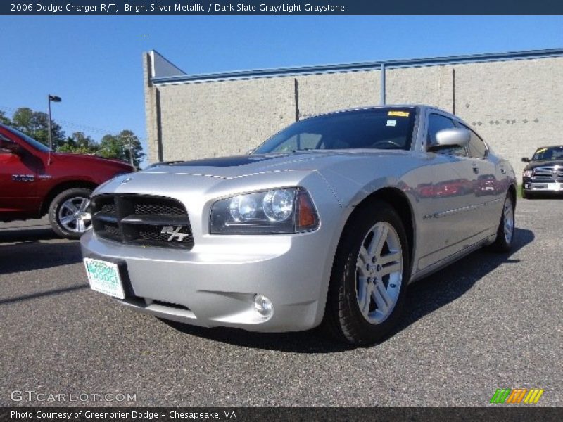Bright Silver Metallic / Dark Slate Gray/Light Graystone 2006 Dodge Charger R/T