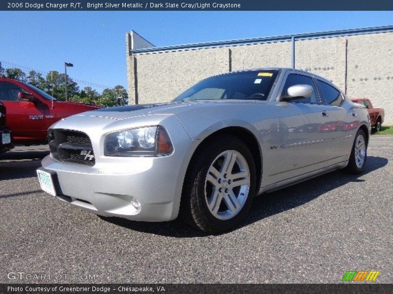 Bright Silver Metallic / Dark Slate Gray/Light Graystone 2006 Dodge Charger R/T
