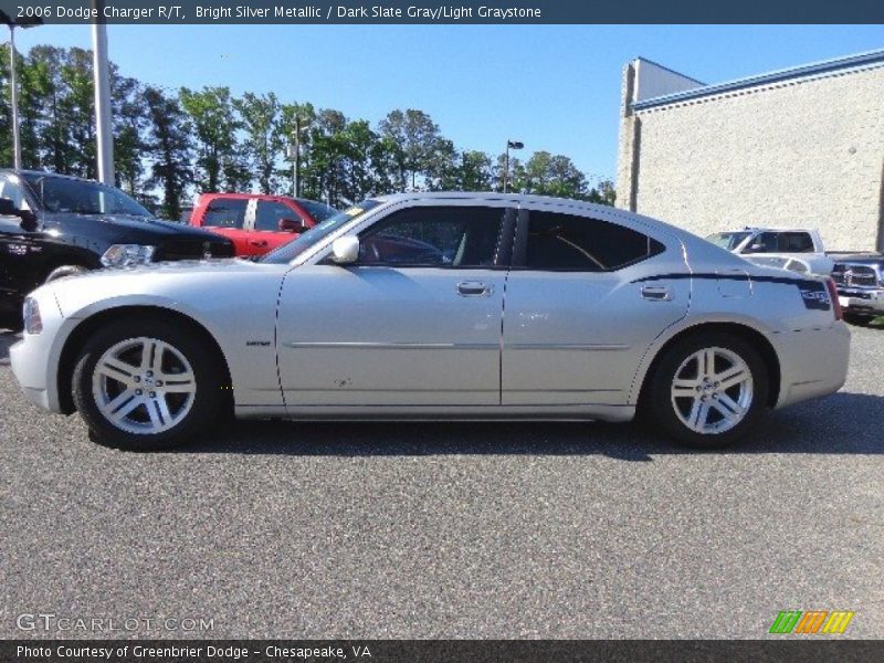 Bright Silver Metallic / Dark Slate Gray/Light Graystone 2006 Dodge Charger R/T