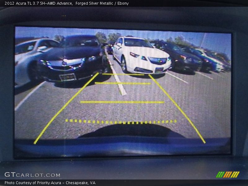 Forged Silver Metallic / Ebony 2012 Acura TL 3.7 SH-AWD Advance