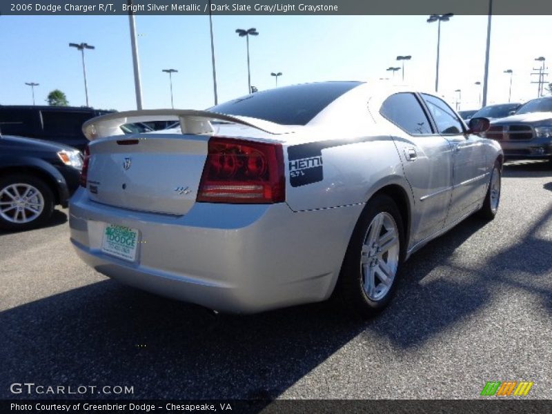 Bright Silver Metallic / Dark Slate Gray/Light Graystone 2006 Dodge Charger R/T