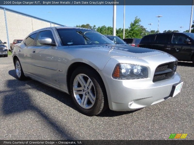 Bright Silver Metallic / Dark Slate Gray/Light Graystone 2006 Dodge Charger R/T