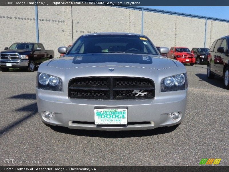 Bright Silver Metallic / Dark Slate Gray/Light Graystone 2006 Dodge Charger R/T