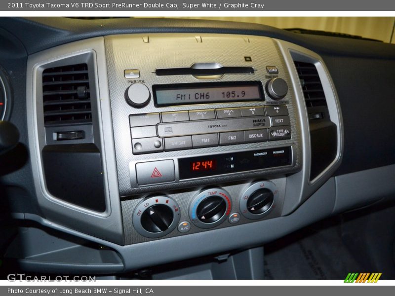 Controls of 2011 Tacoma V6 TRD Sport PreRunner Double Cab