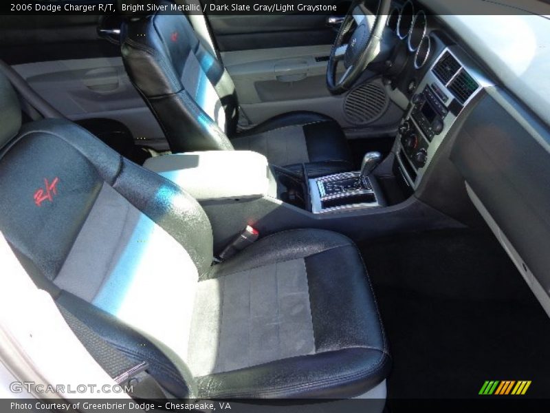 Bright Silver Metallic / Dark Slate Gray/Light Graystone 2006 Dodge Charger R/T