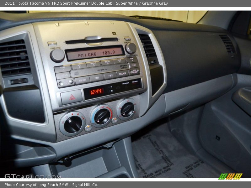 Dashboard of 2011 Tacoma V6 TRD Sport PreRunner Double Cab