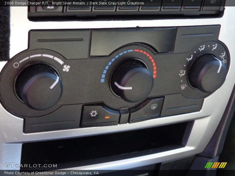 Bright Silver Metallic / Dark Slate Gray/Light Graystone 2006 Dodge Charger R/T