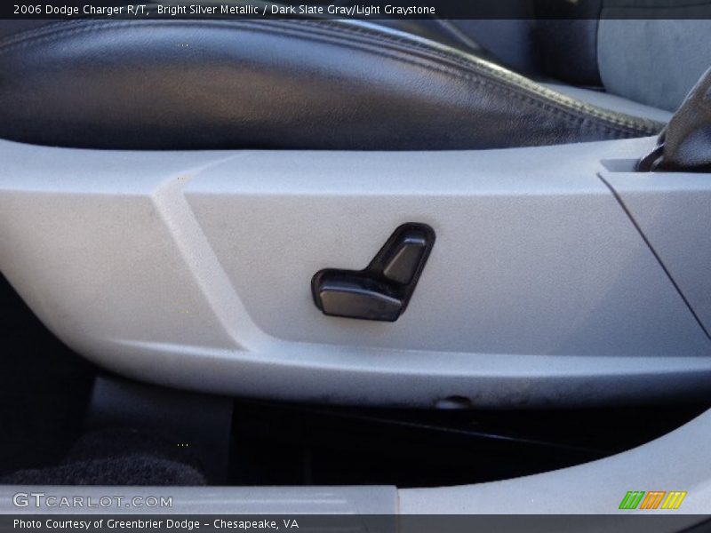 Bright Silver Metallic / Dark Slate Gray/Light Graystone 2006 Dodge Charger R/T