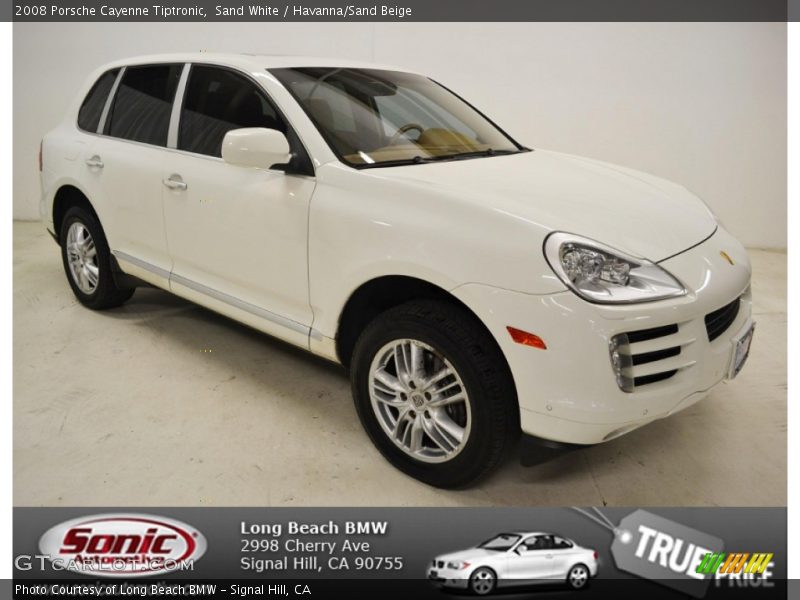 Sand White / Havanna/Sand Beige 2008 Porsche Cayenne Tiptronic