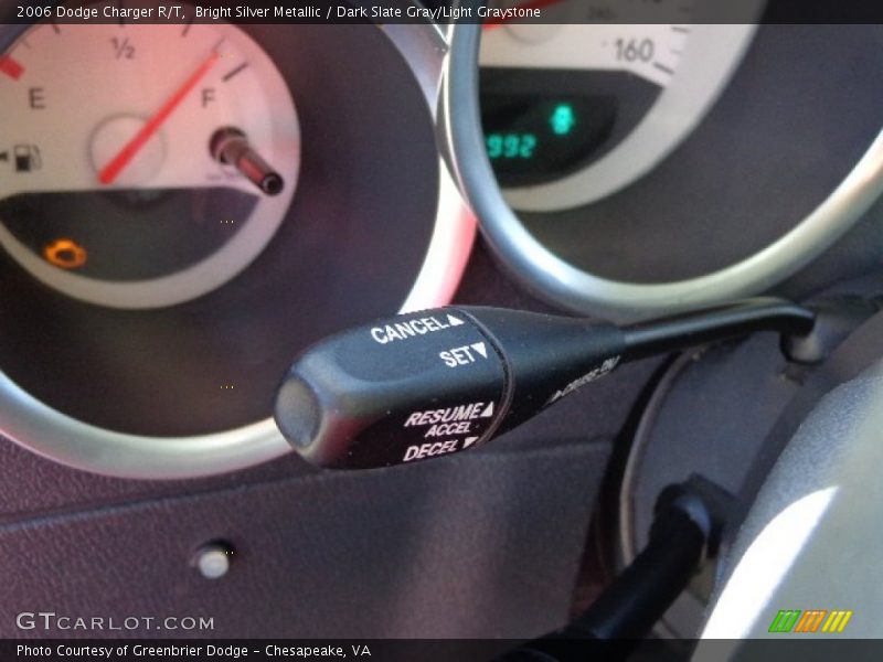 Bright Silver Metallic / Dark Slate Gray/Light Graystone 2006 Dodge Charger R/T